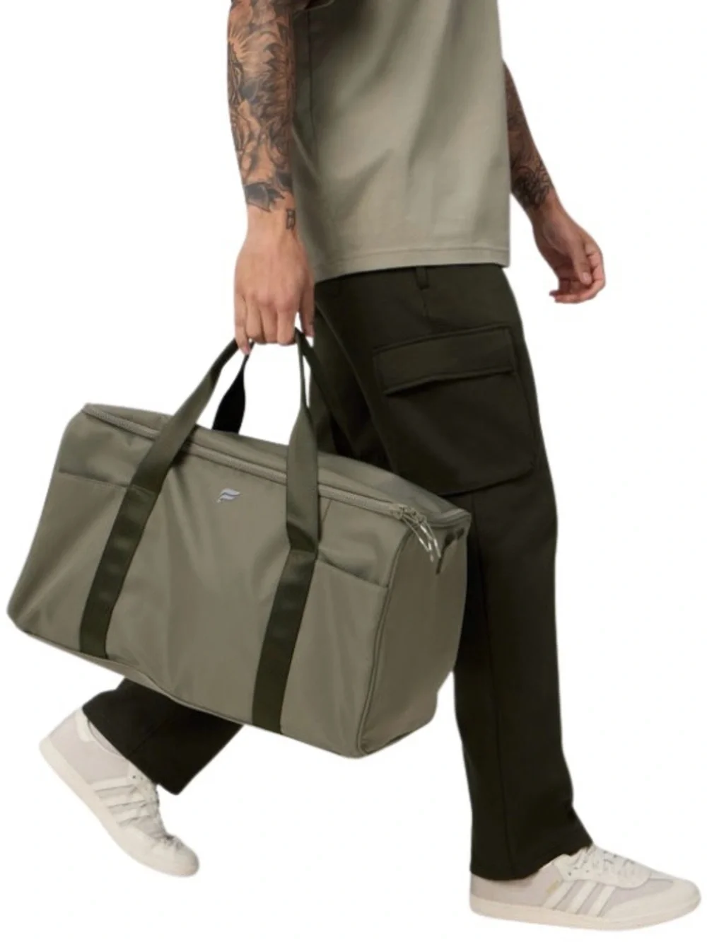 Fabletics Seagrass/Dark Olive The Convertible Travel Bag